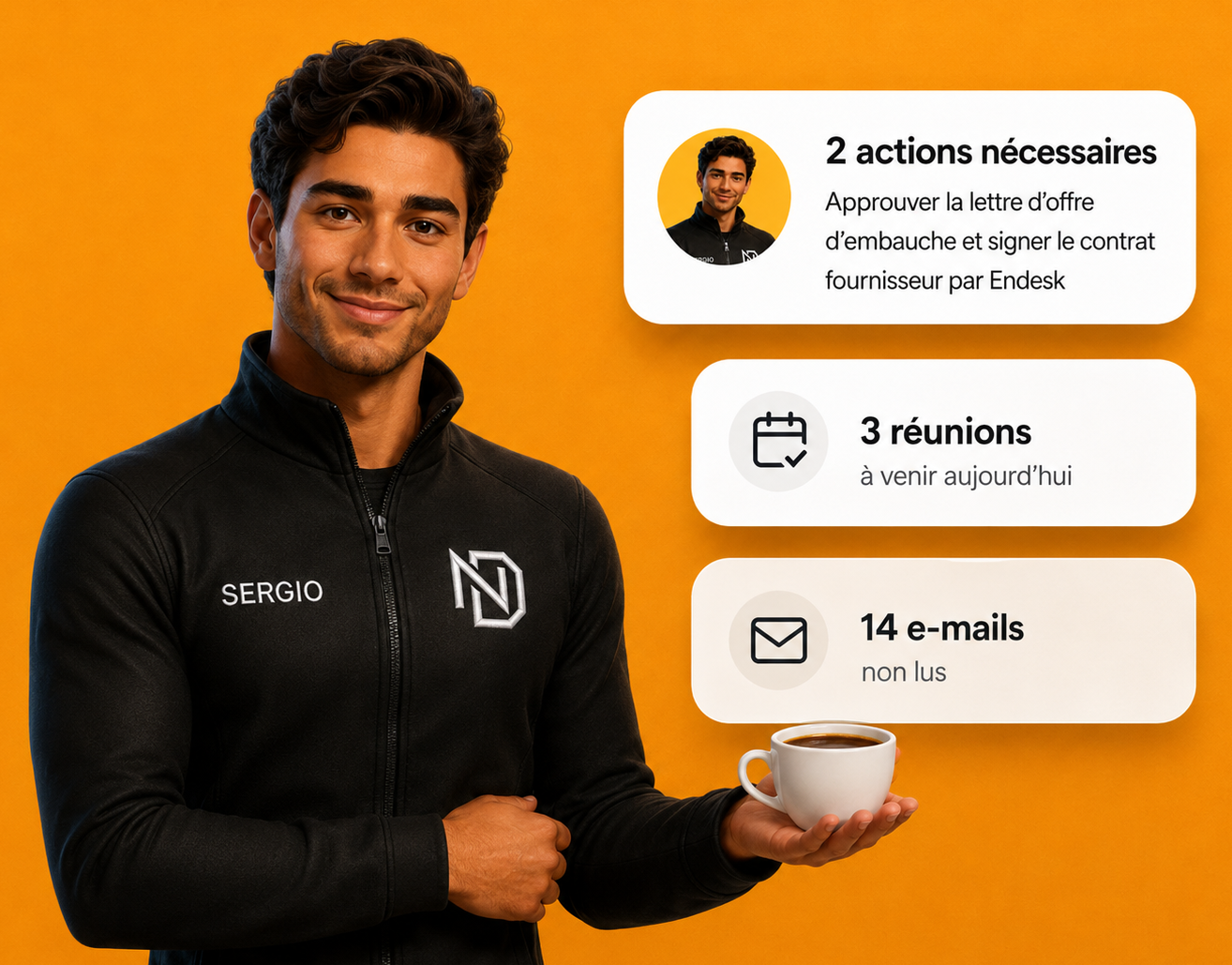 Sergio prépare vos demandes de devis automatiquement.