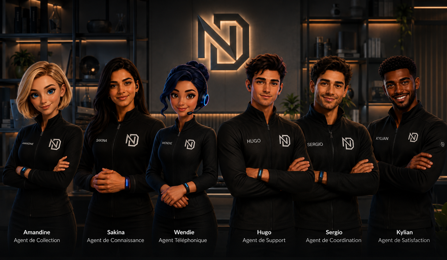 Équipe d’agents IA NormDesk